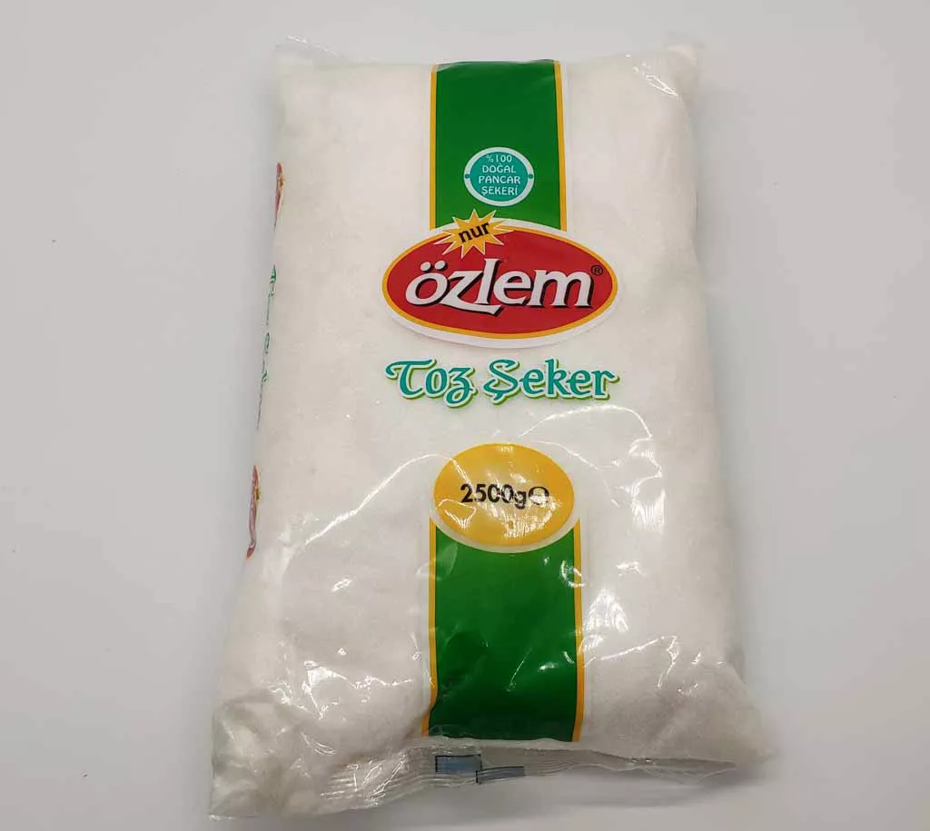 Özlem 2,5 kg Paket Toz Şeker