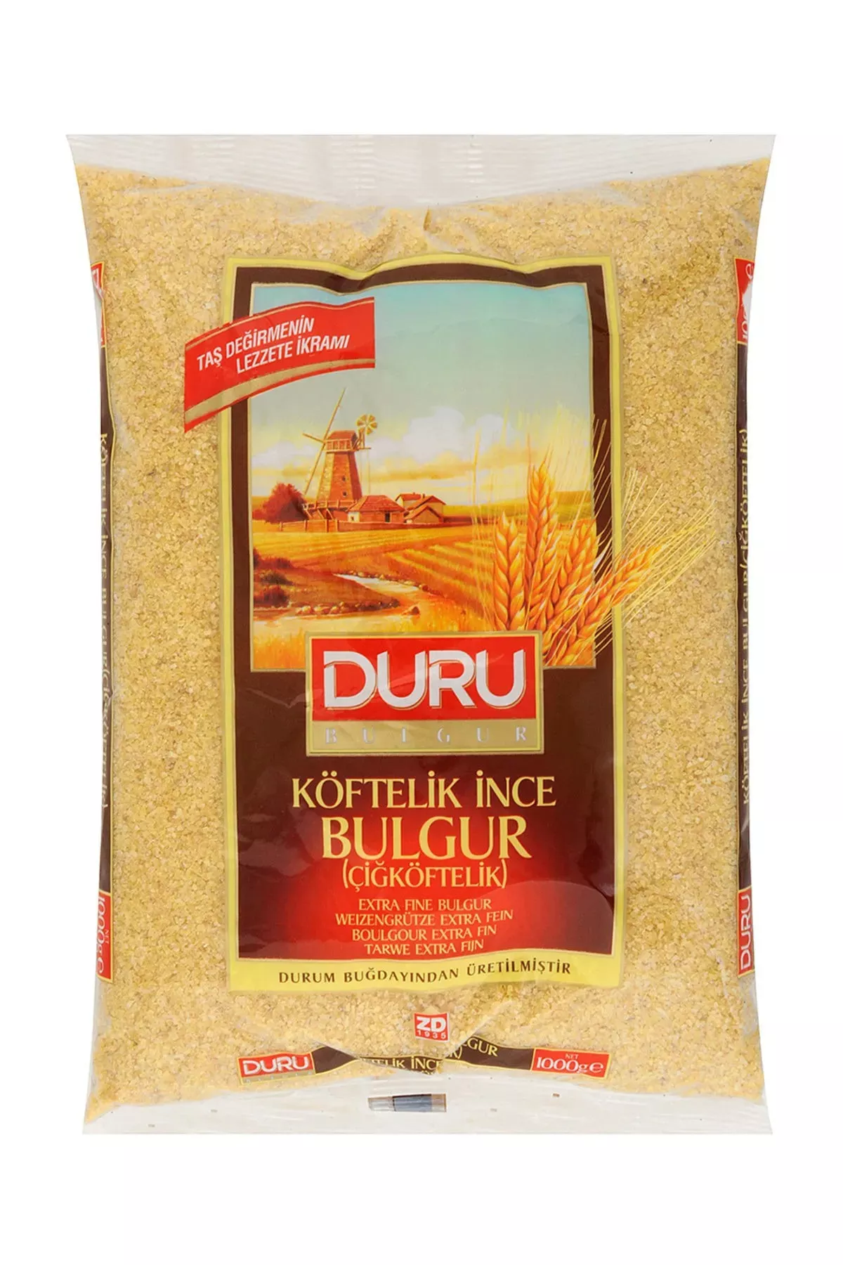 Duru 1 Kg Köftelik Bulgur 