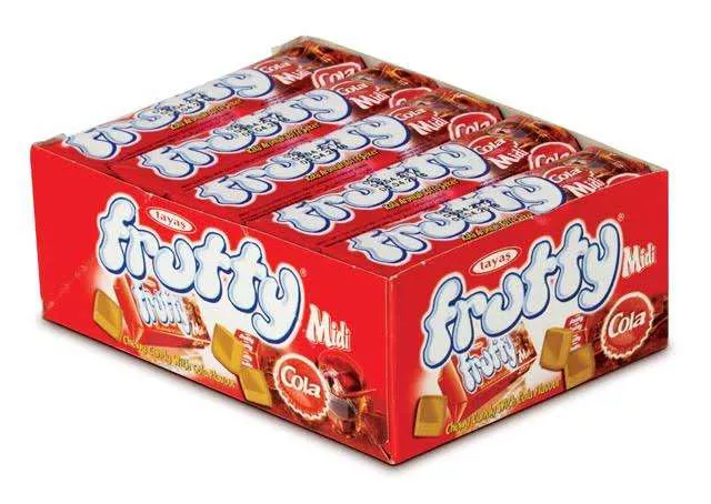 Tayaş Frutty Cola Aromalı Yumuşak Şeker 20 Gr