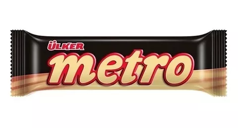 Ülker Metro Karamelli Nugalı Bar 36 Gr