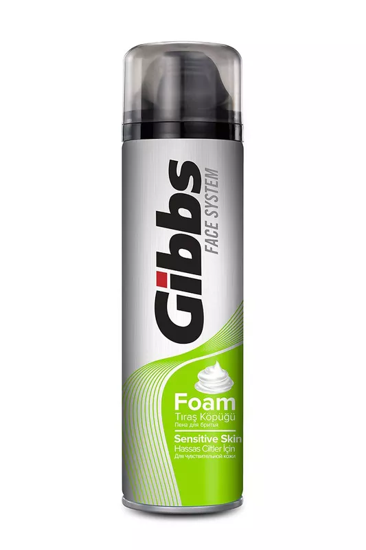 Gibs Tıraş Köpüğü 200 ml Hassas Ciltler