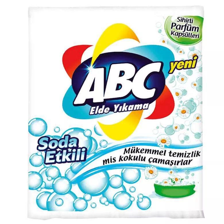 ABC Toz Elde Yıkama Soda Etkili 600 gr 