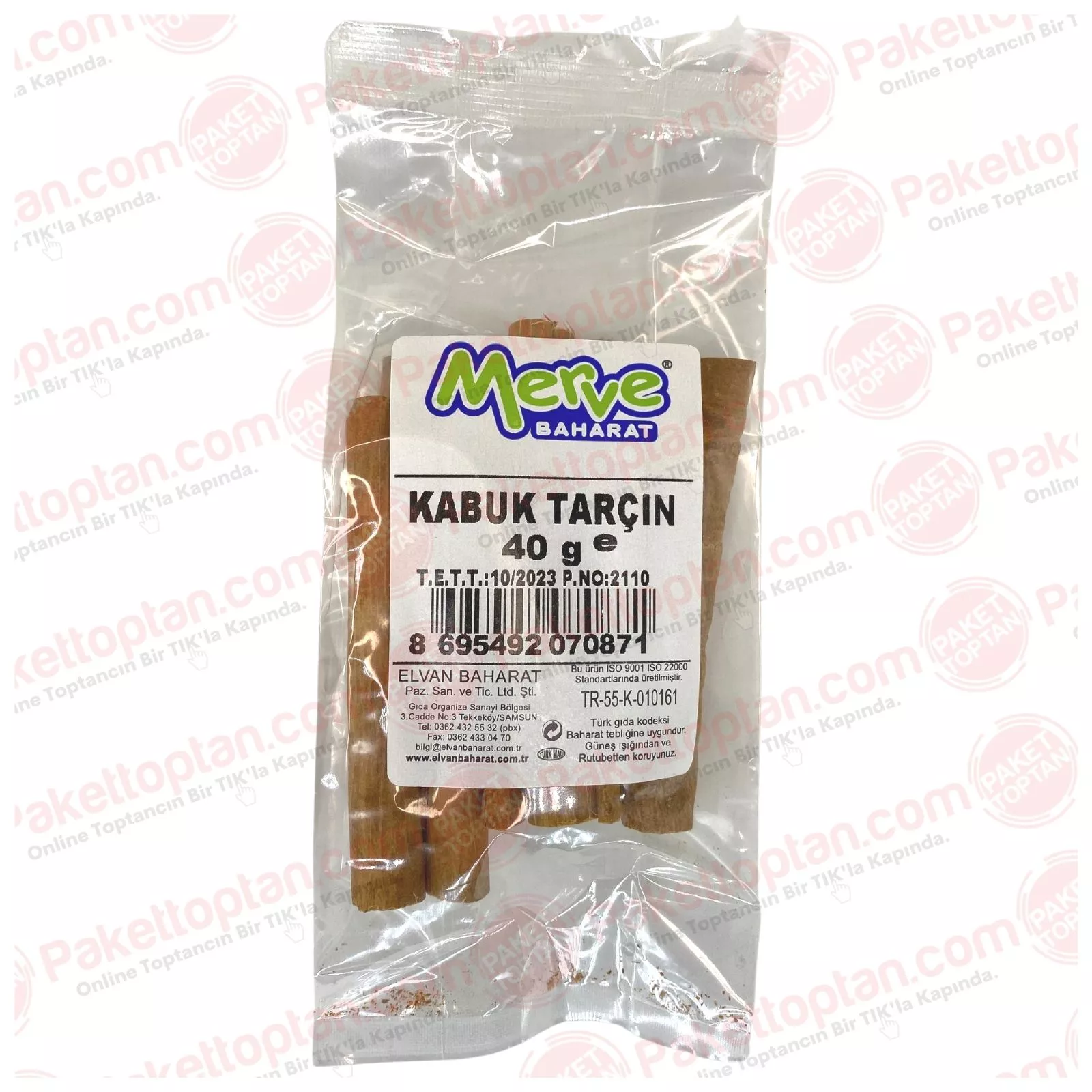 Merve Kabuk Tarçın 40 gr