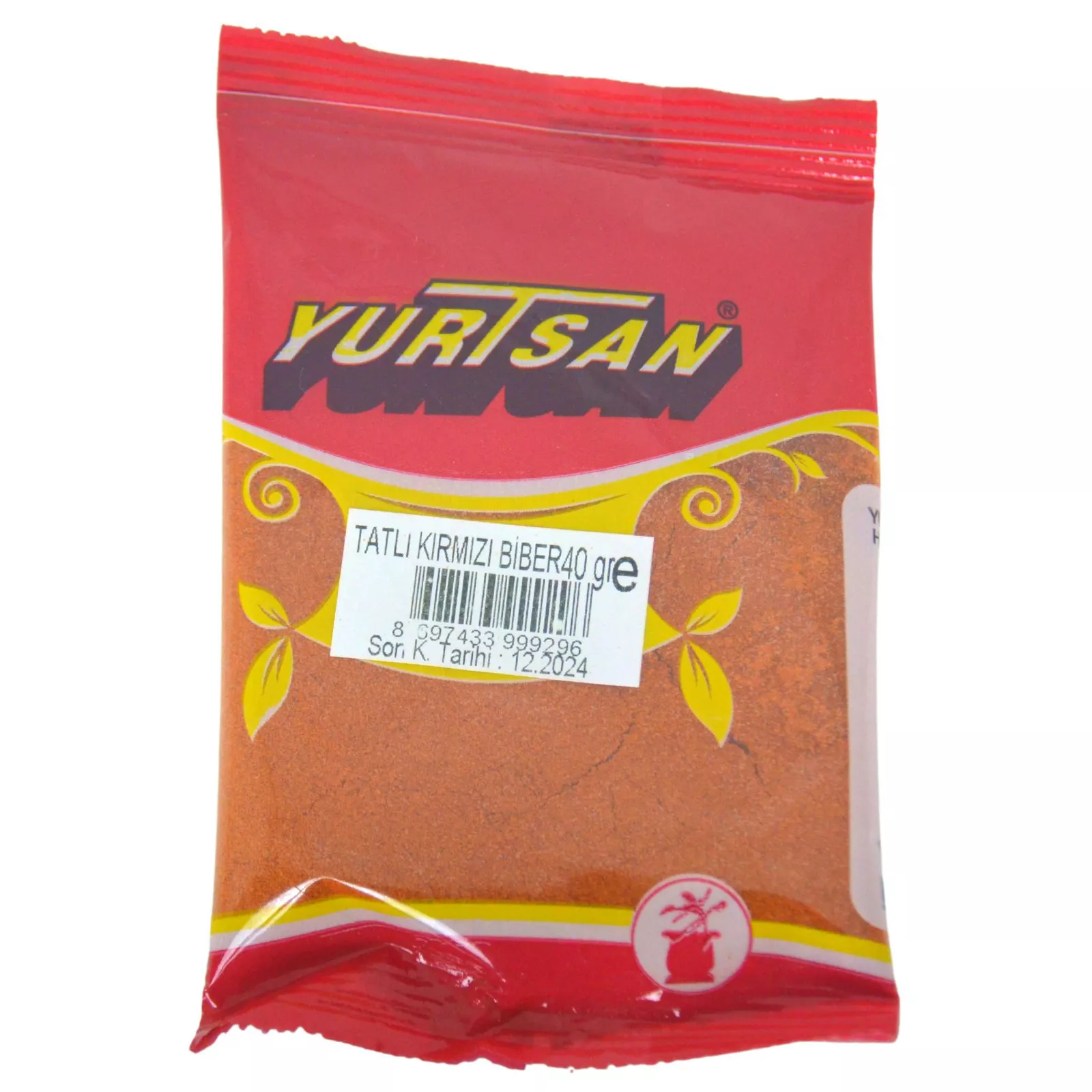 Yurtsan Tatlı Kırmızı Toz Biber 40 Gr