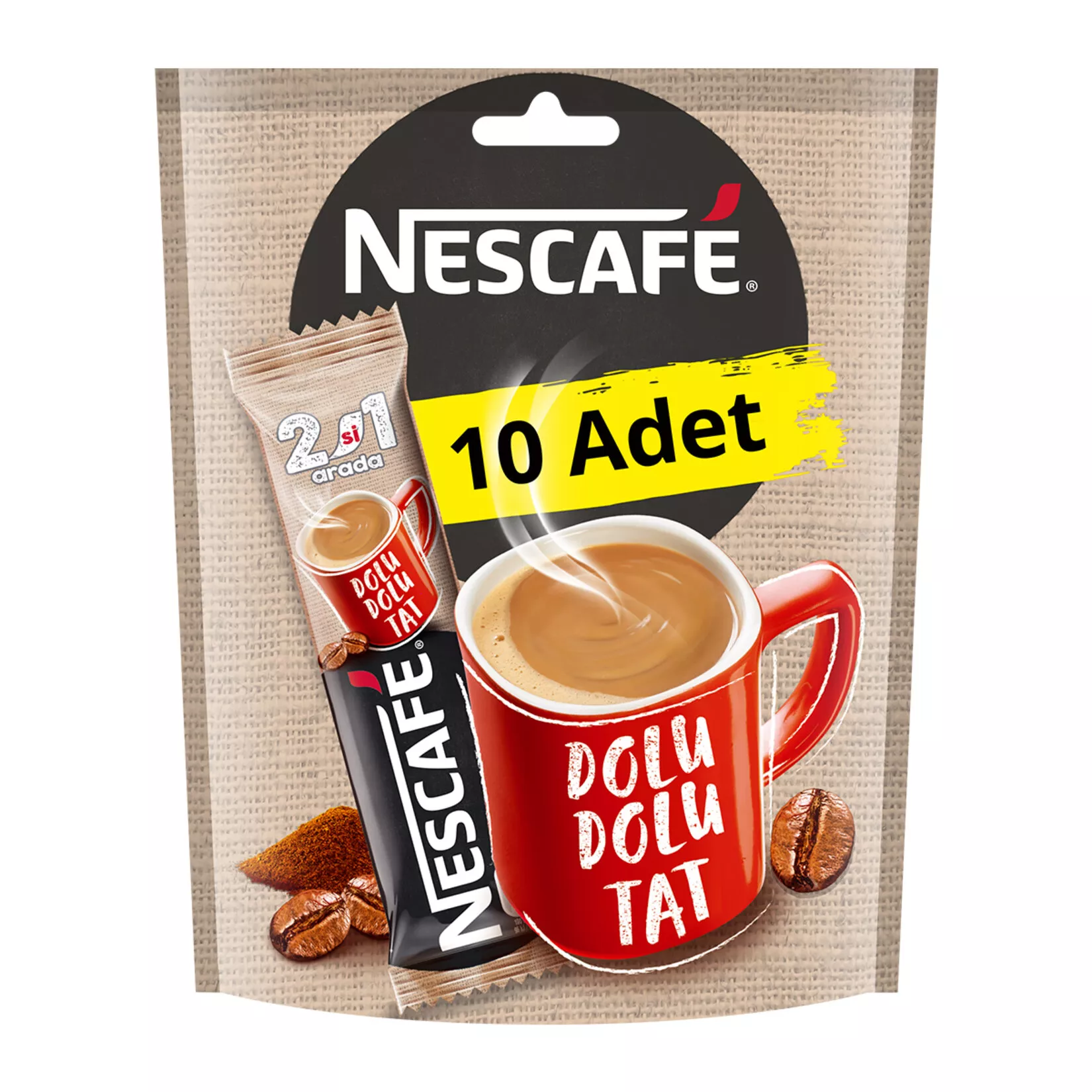 Nescafe 10 lu Poşet 2si 1 Arada 10 Gr