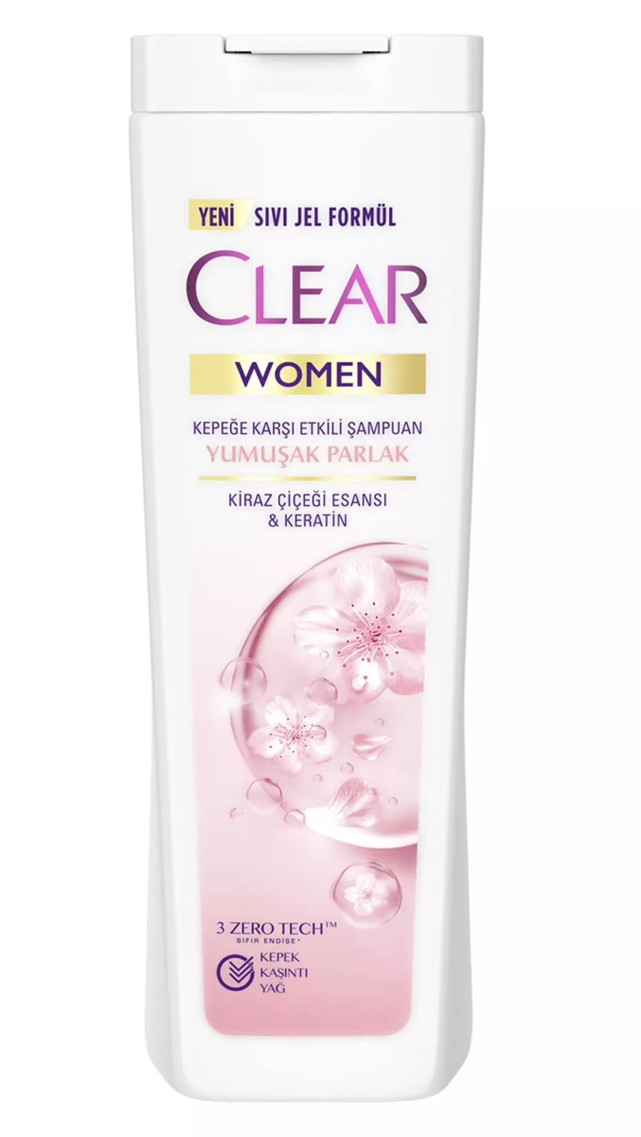 Clear Women Şampuan 350 Ml Yumuşak Parlak