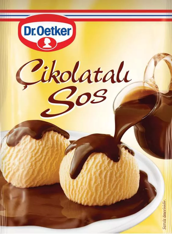 Dr.Oetker Çikolatalı Sos 128 gr 