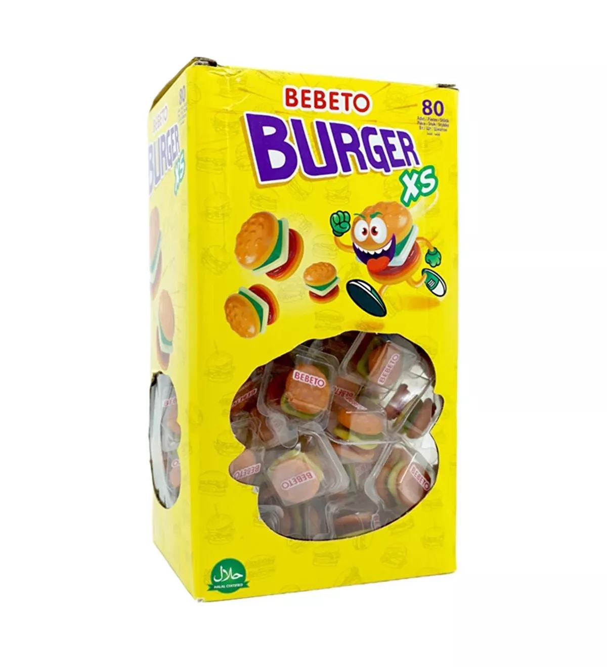 Bebeto Burger XS 10,5 Gr  Yumuşak Şeker