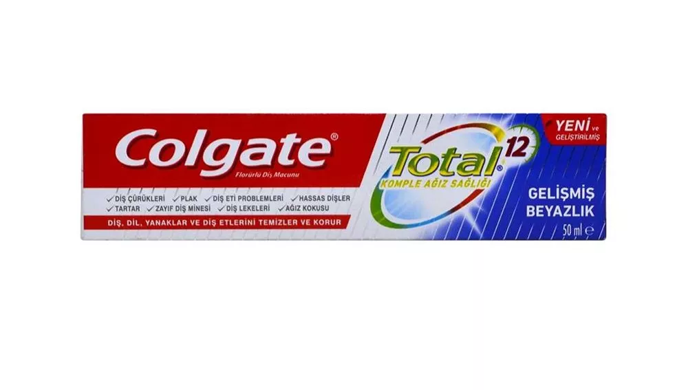 Colgate Total Gelişmiş Beyazlık 50 Ml 