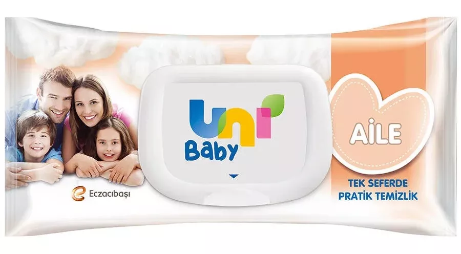 Uni Baby Aile 90 lı Islak Mendil