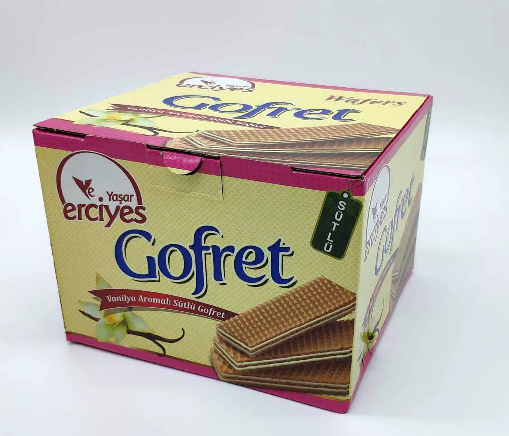 Y.Erciyes 880 gr Vanilyalı Gofret 