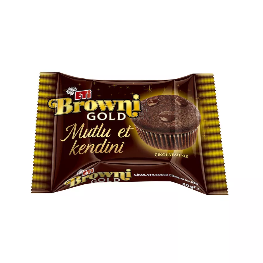 Eti Browni Gold 45 gr Çikolatalı Kek 