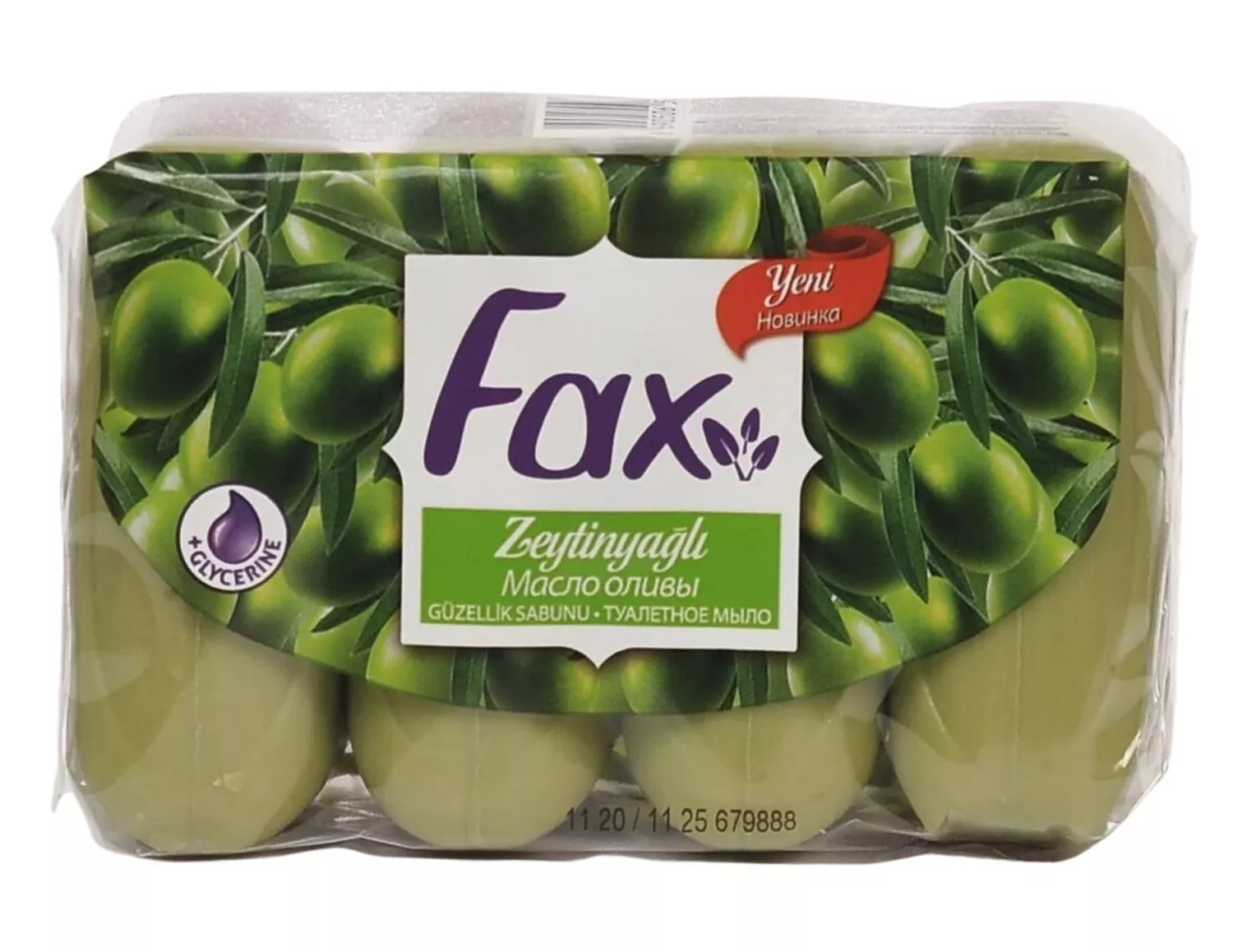 Fax Güzellik Sabunu Zeytinyağlı 4x70 Gr