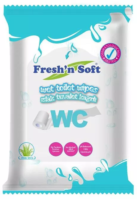 Freshn Soft WC Islak Tuvalet Kağıdı