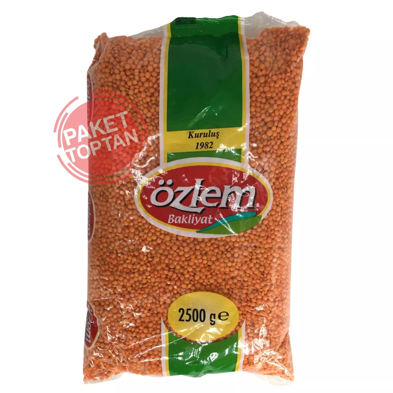 Özlem Kırmızı Mercimek 2,5 Kg