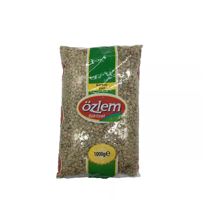 Özlem Yeşil Mercimek 1 Kg