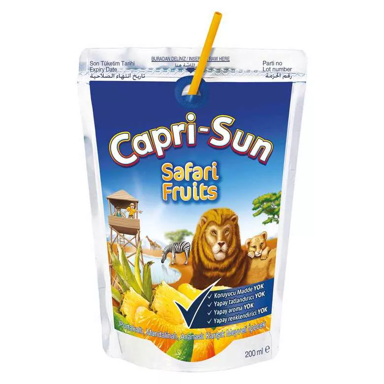 Capri-Sun Safari 200 Ml Meyveli İçecek