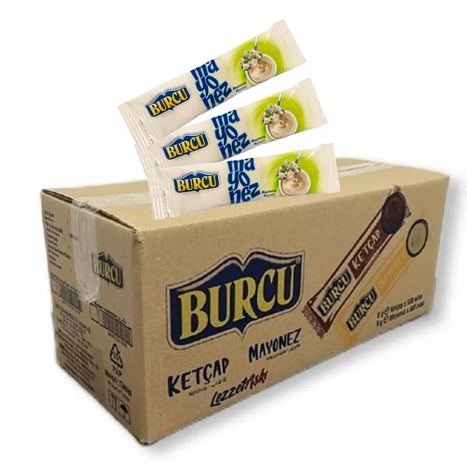 Burcu Mayonez 9 Gr Stick 500 lü Koli