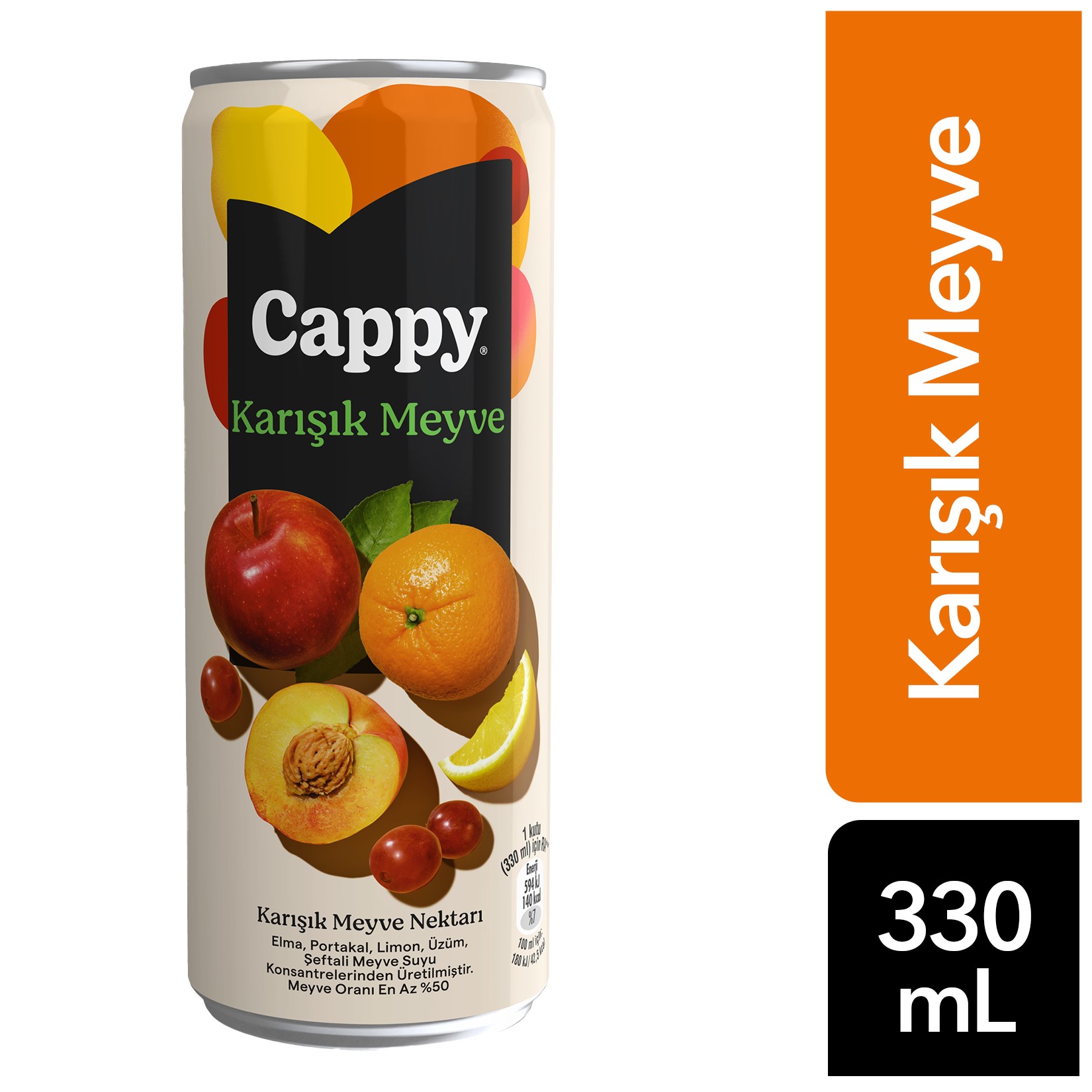 Cappy 330 Ml Teneke Karışık Meyve Nektarı