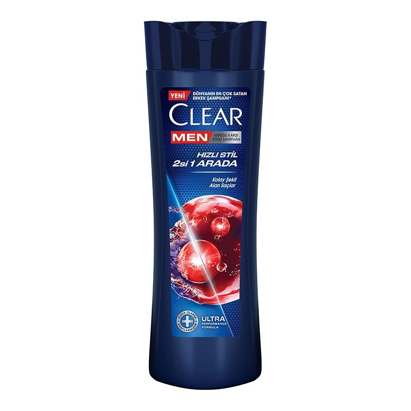 Clear Men Şampuan 350 Ml 2 in 1 Hızlı Sitil