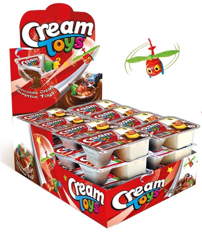 Cream Toys Kakaolu Krema ve Oyuncak 10 Gr