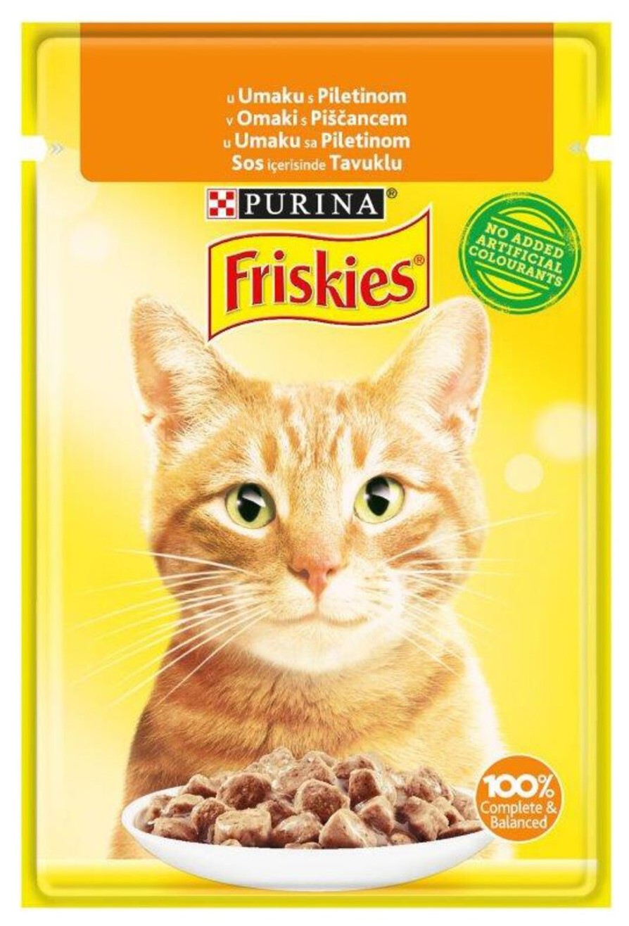 Friskies 85 Gr Tavuklu Yaş Kedi Maması