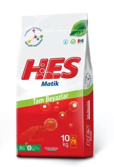 Hes Matik 10 Kg Tam Beyazlar