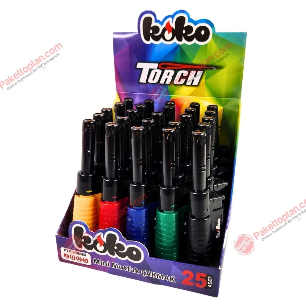 Koko Mini Mutfak Çakmağı Torch 2005 Rezistanslı