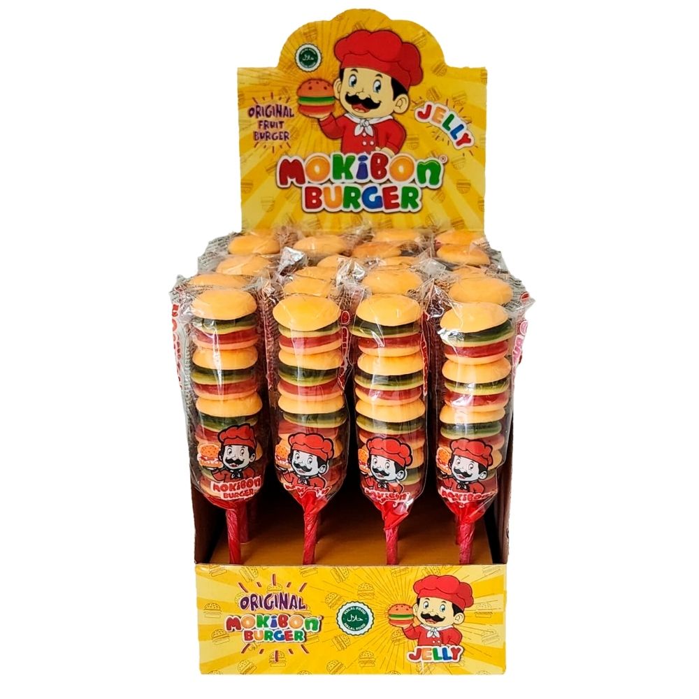 Mokibon Burger Jelly Yumuşak Şeker