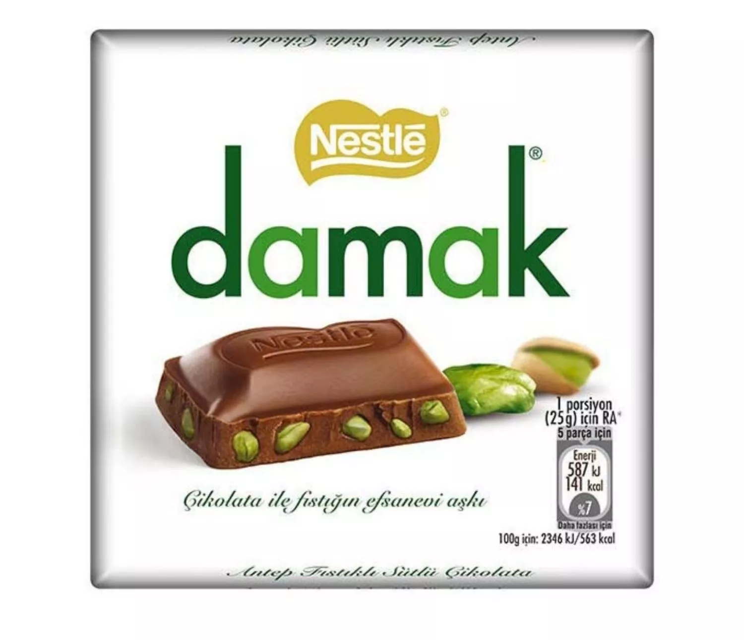 Nestle Damak Çikolata 60 Gr Kare Çikolata