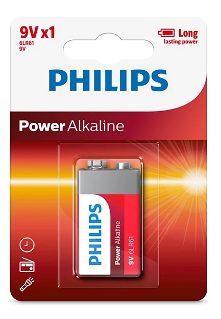 Philips Power Alkaline 9V 6LR61