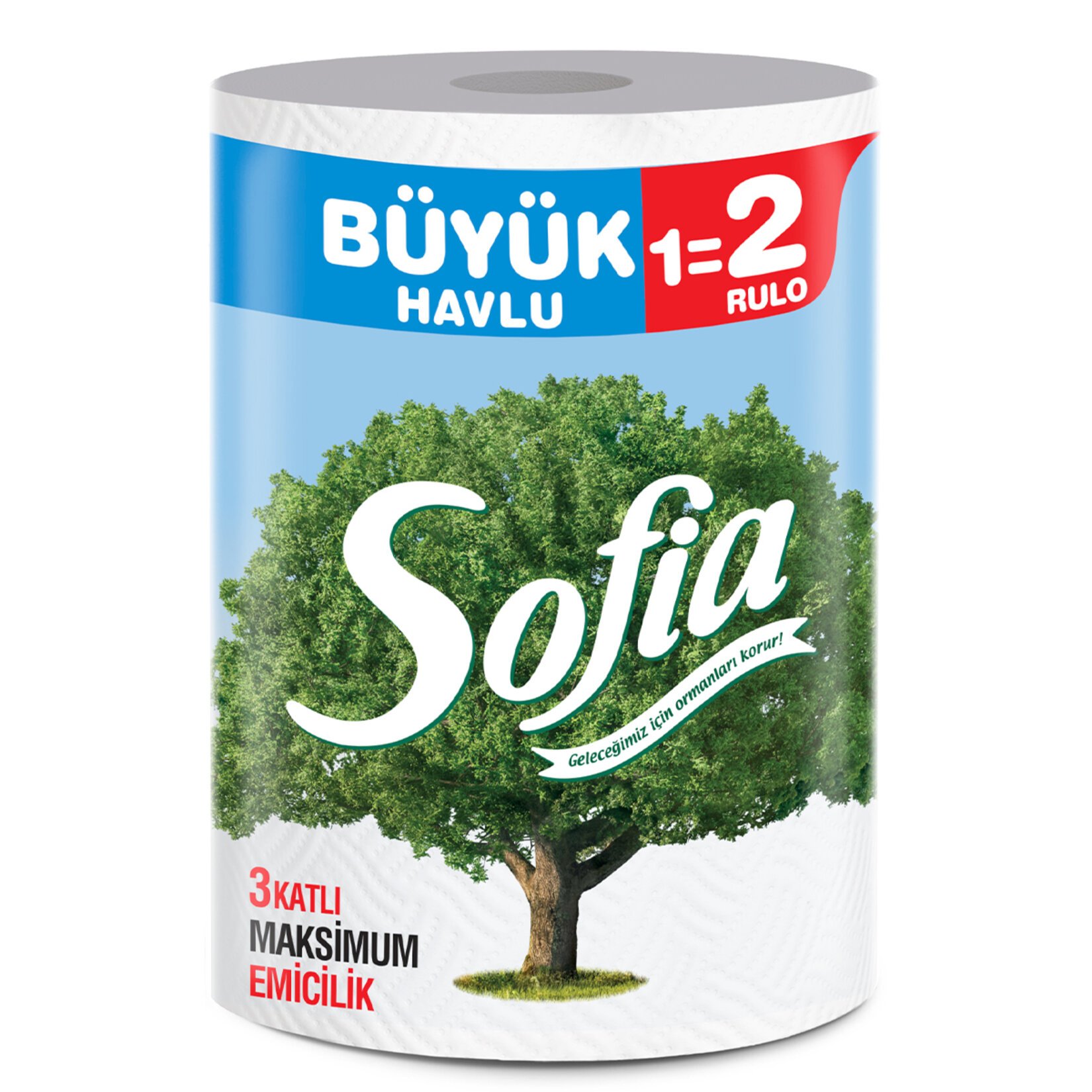 Sofia Büyük Havlu 1=2 Rulo 