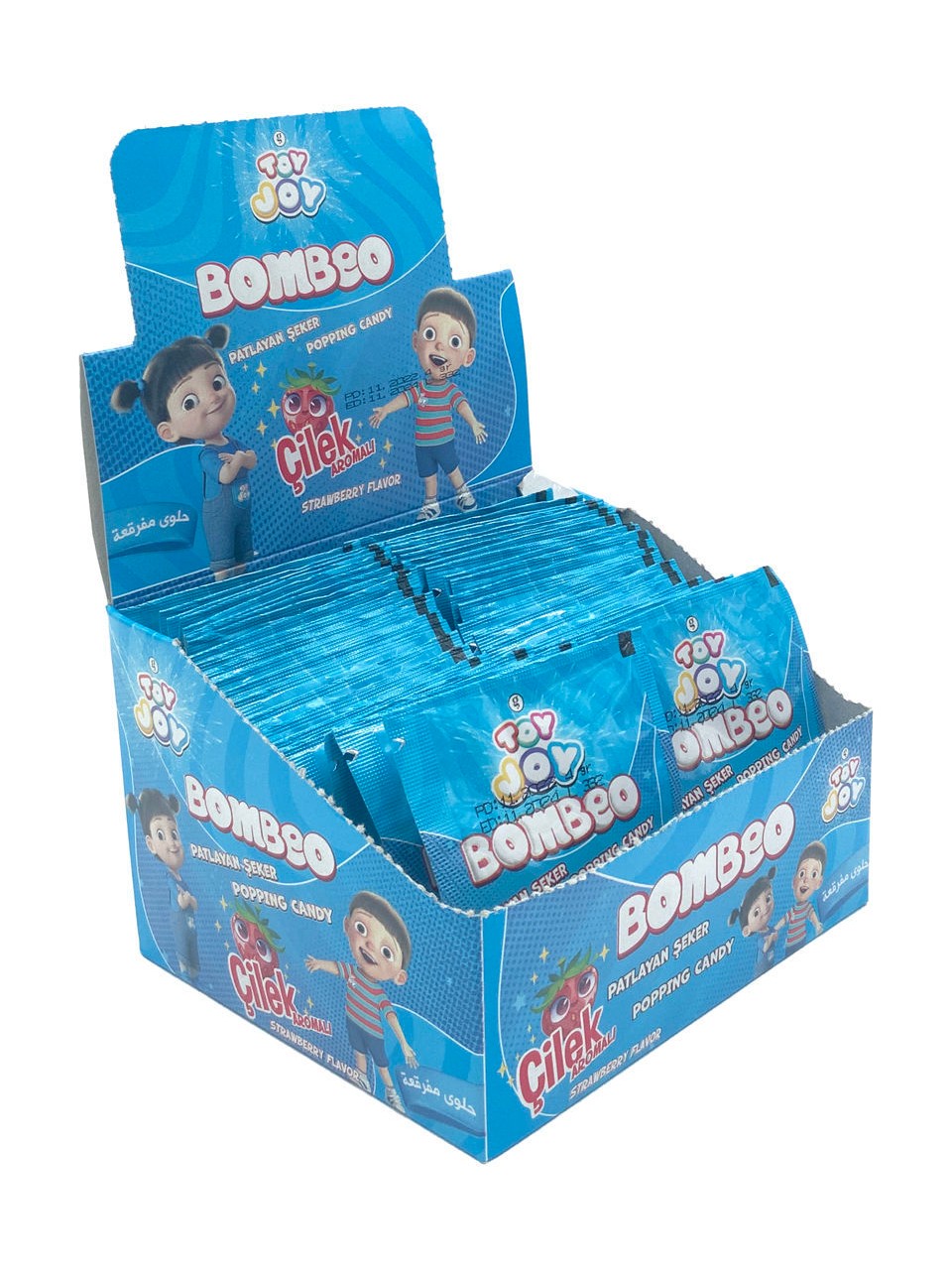 ToyJoy Bombeo Patlayan Şeker Çilek 4 Gr