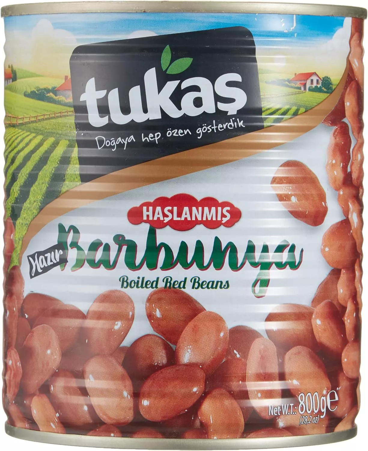 Tukaş Haşlanmış Barbunya 830 Gr