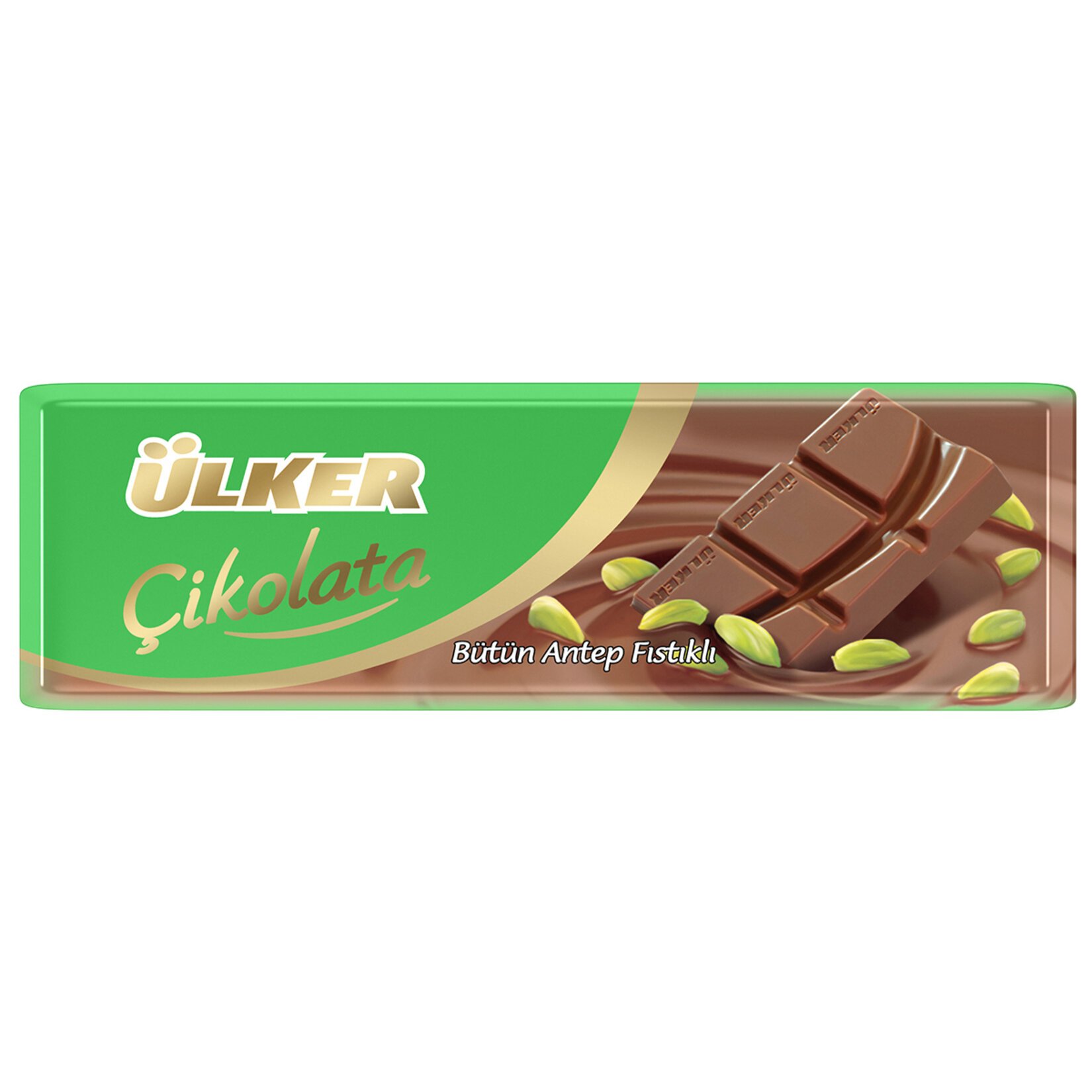 Ülker Baton Çikolata Antep Fıstıklı Sütlü 30 Gr