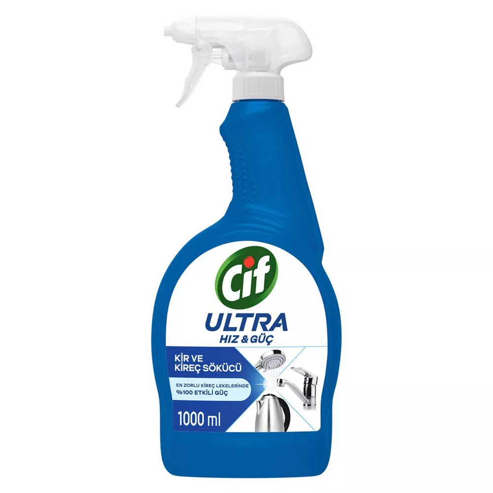 Cif Sprey Ultra Kireç Çözücü 1000 Ml