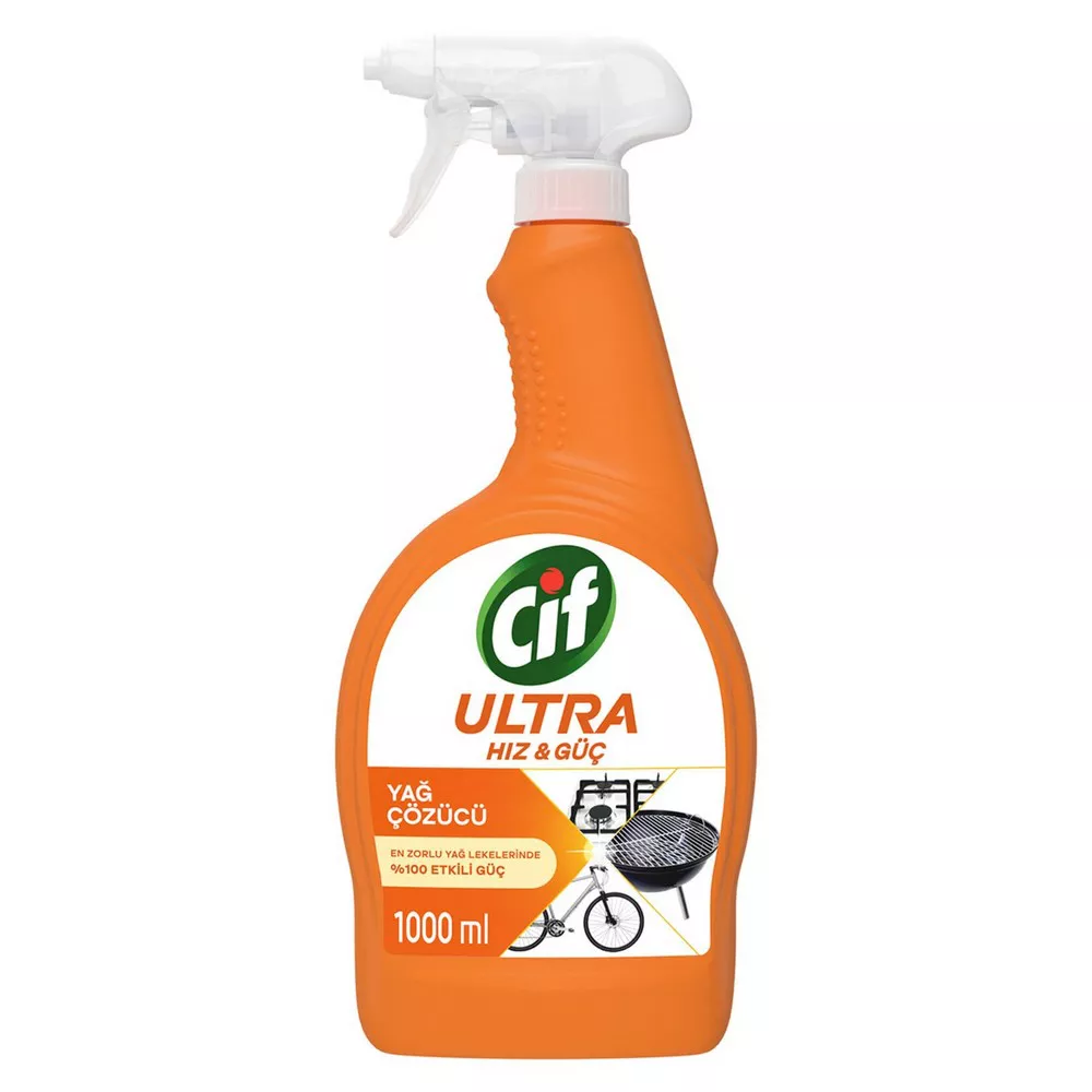 Cif Sprey Ultra Yağ Çözücü 1000 Ml