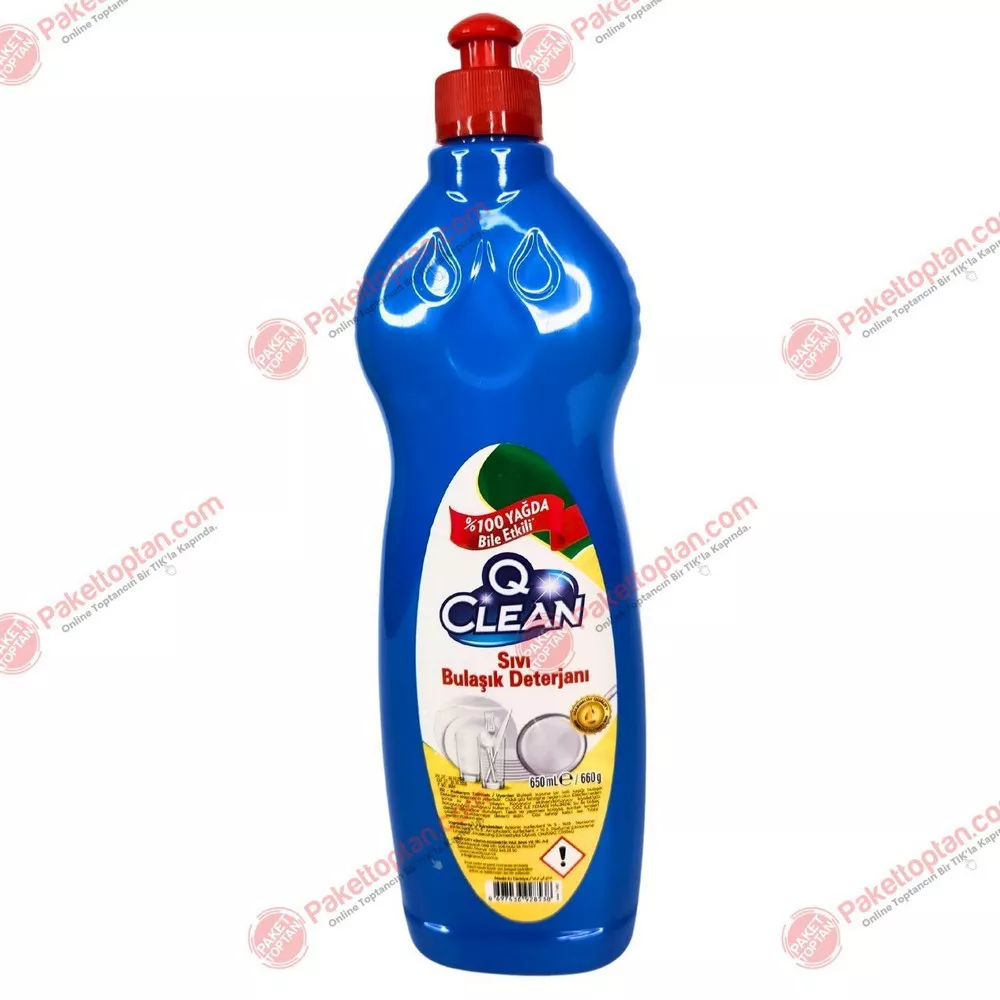 Q Clean 650 Ml Bulaşık Deterjanı Limon 