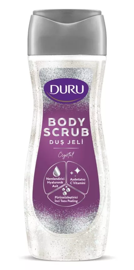 Duru Duş Jeli Body Scrup 450 Ml Crystal