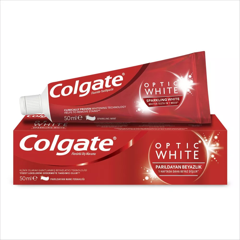 Colgate Optik White Parıldayan Beyazlık 50 Ml