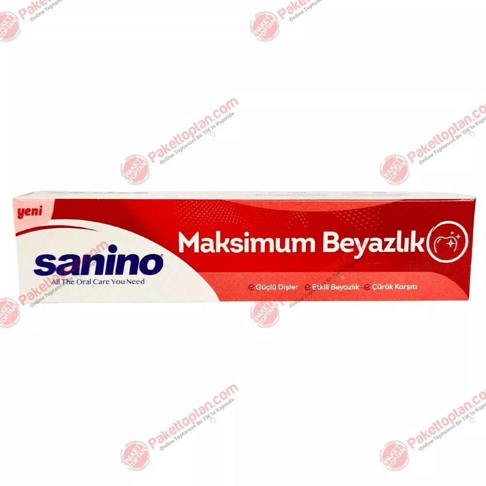 Sanino Diş Macunu Maksimum Beyazlık 75 Ml