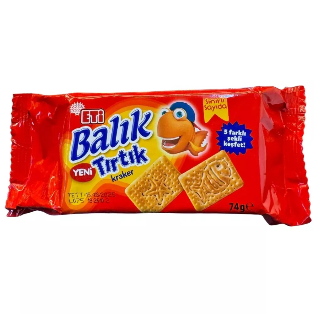 Eti Balık Tırtık Kraker 74 Gr