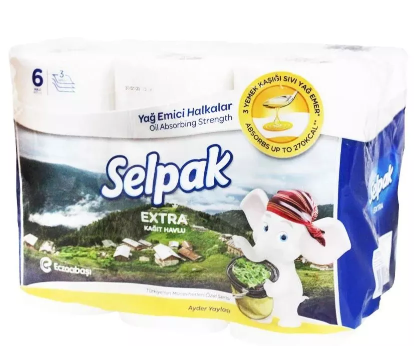 Selpak Extra 6 lı Havlu Ayder