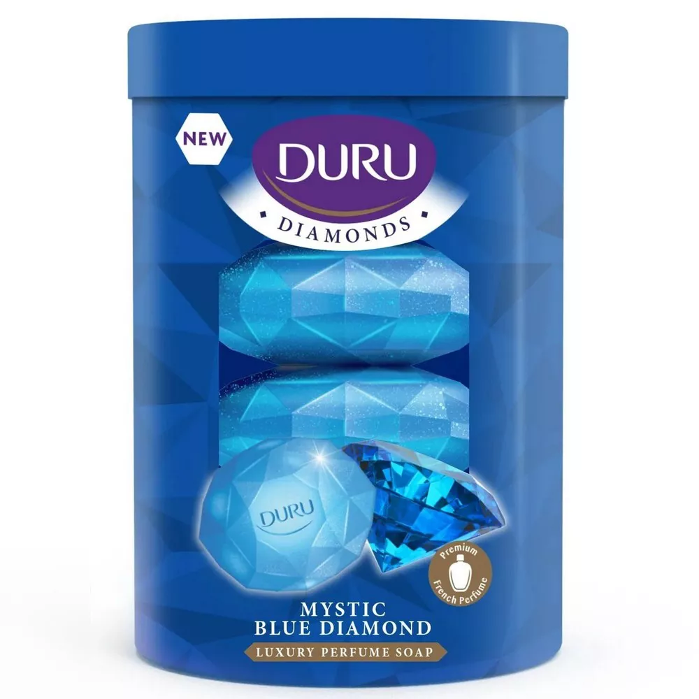 Duru Diamonds Serisi Sabun Blue 4x90 Gr