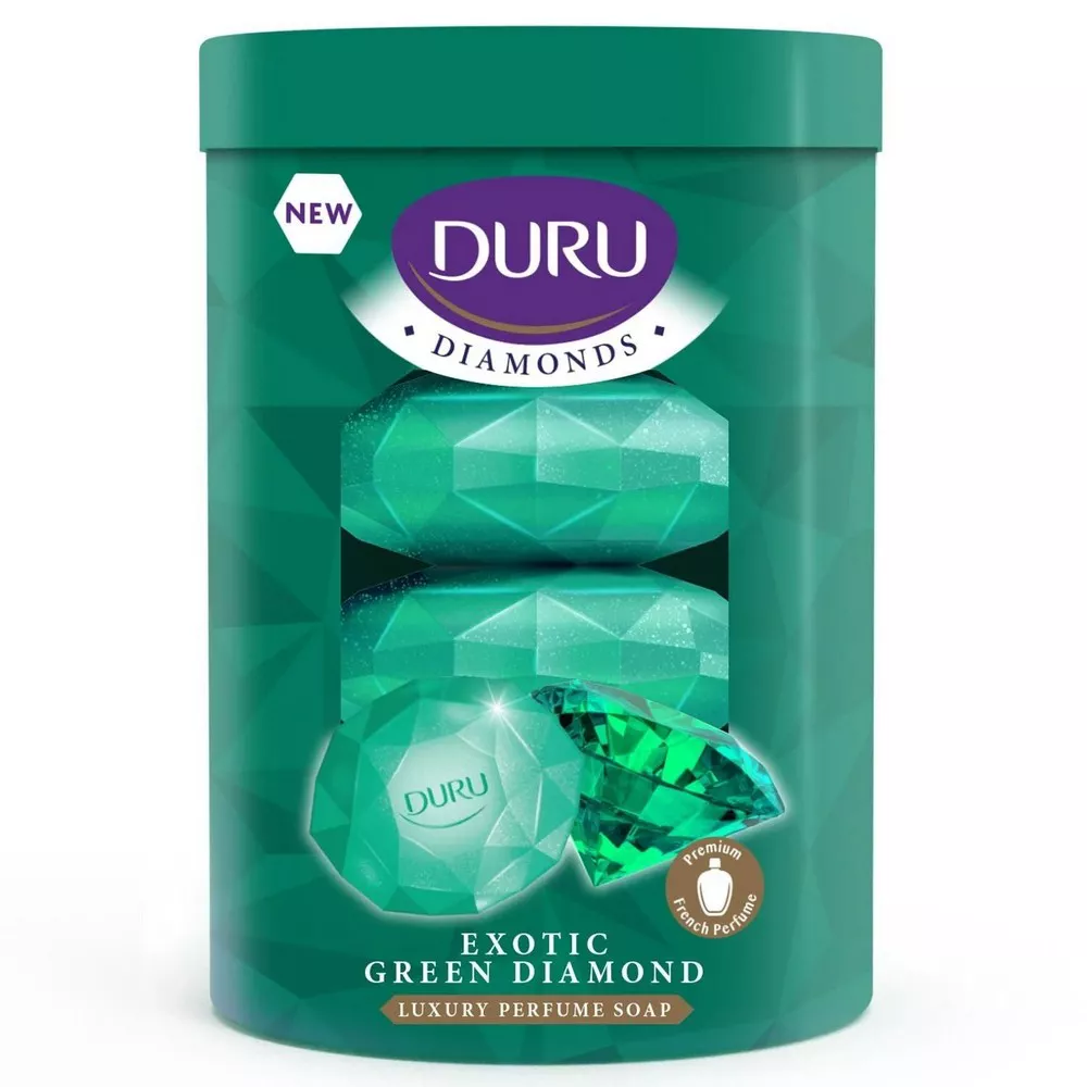 Duru Diamonds Serisi Sabun Green 4x90 Gr