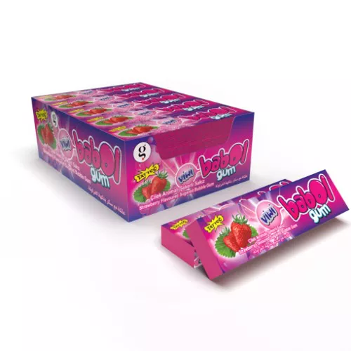 Vivi Babol Gum Çilek 17,5 Gr