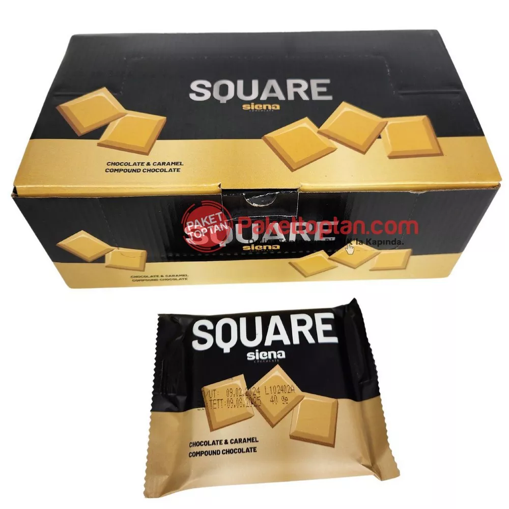 Square Caramel 40 Gr Kokolin