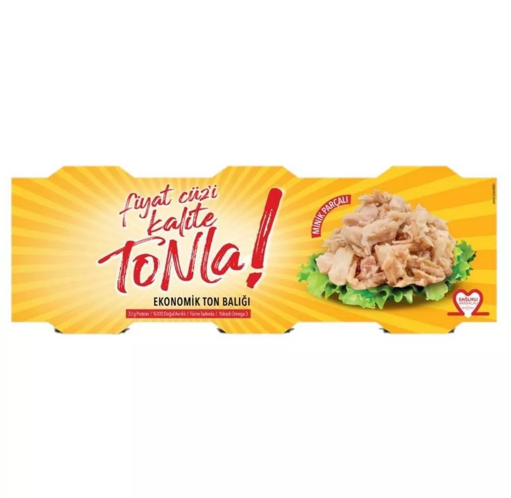 Kalite Tonla Füme Aromalı Ton Balığı 3x75 Gr