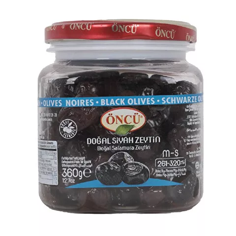 Öncü 360 Gr Siyah Zeytin MS (261-320 Kalibre)