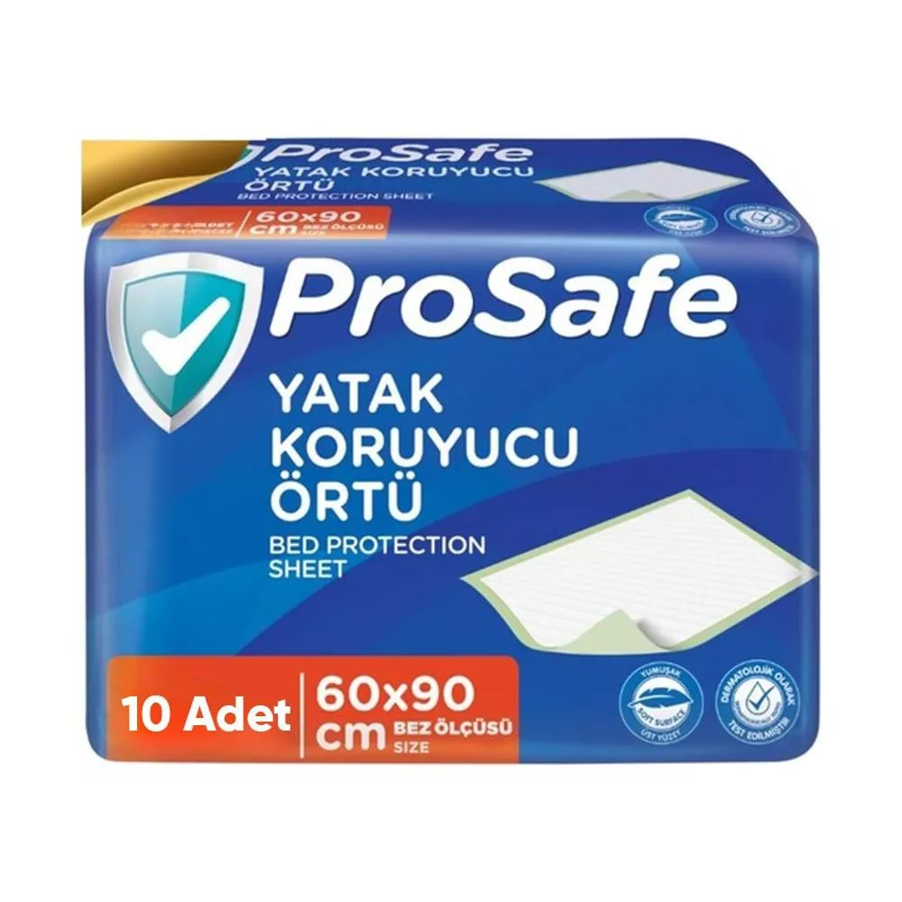 Prosafe Yatak Örtüsü 10 Adet 60x90 Cm